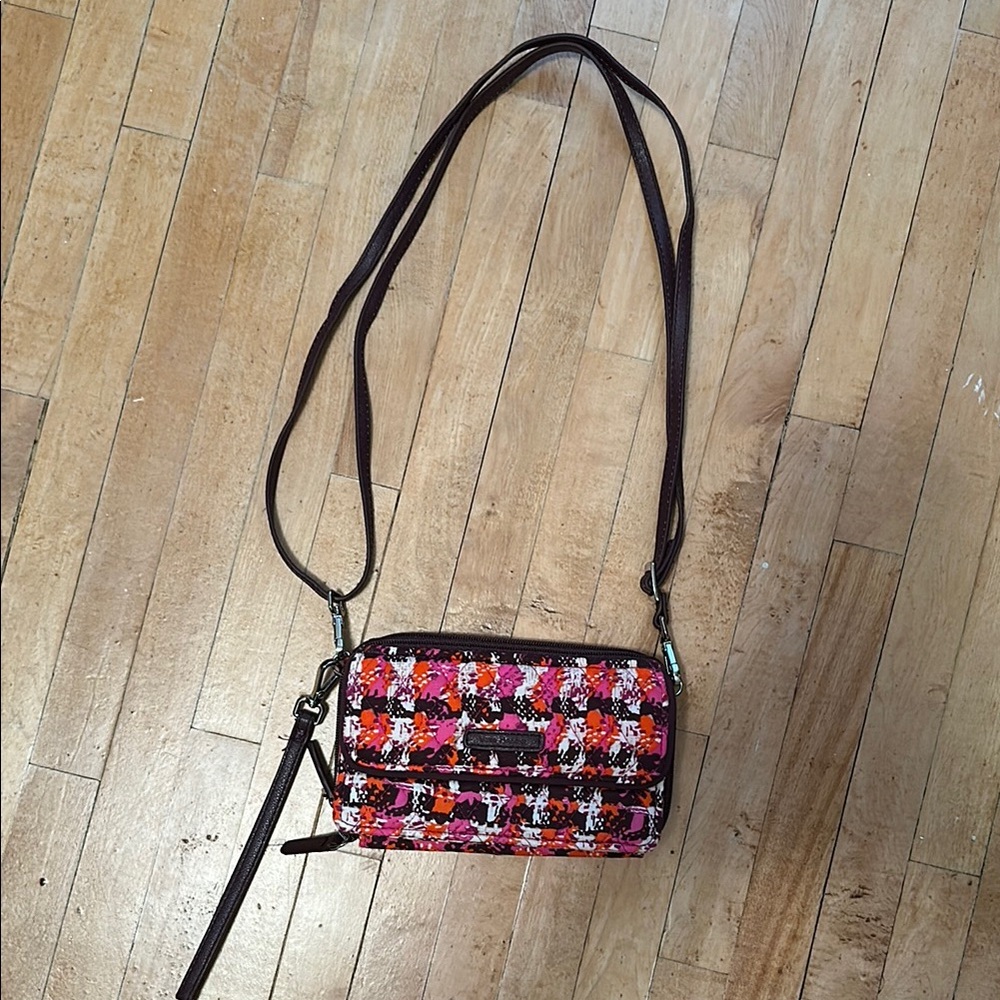 Vera Bradley Multicolor Crossbody Wallet